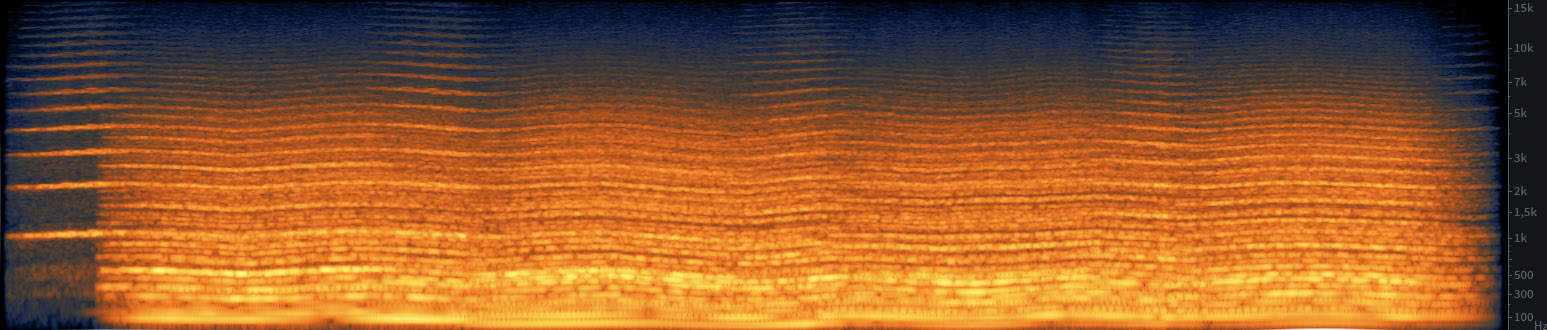 spectrogramme pleurage