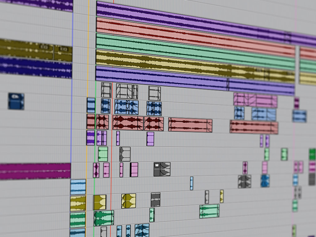 montage son cinéma Protools